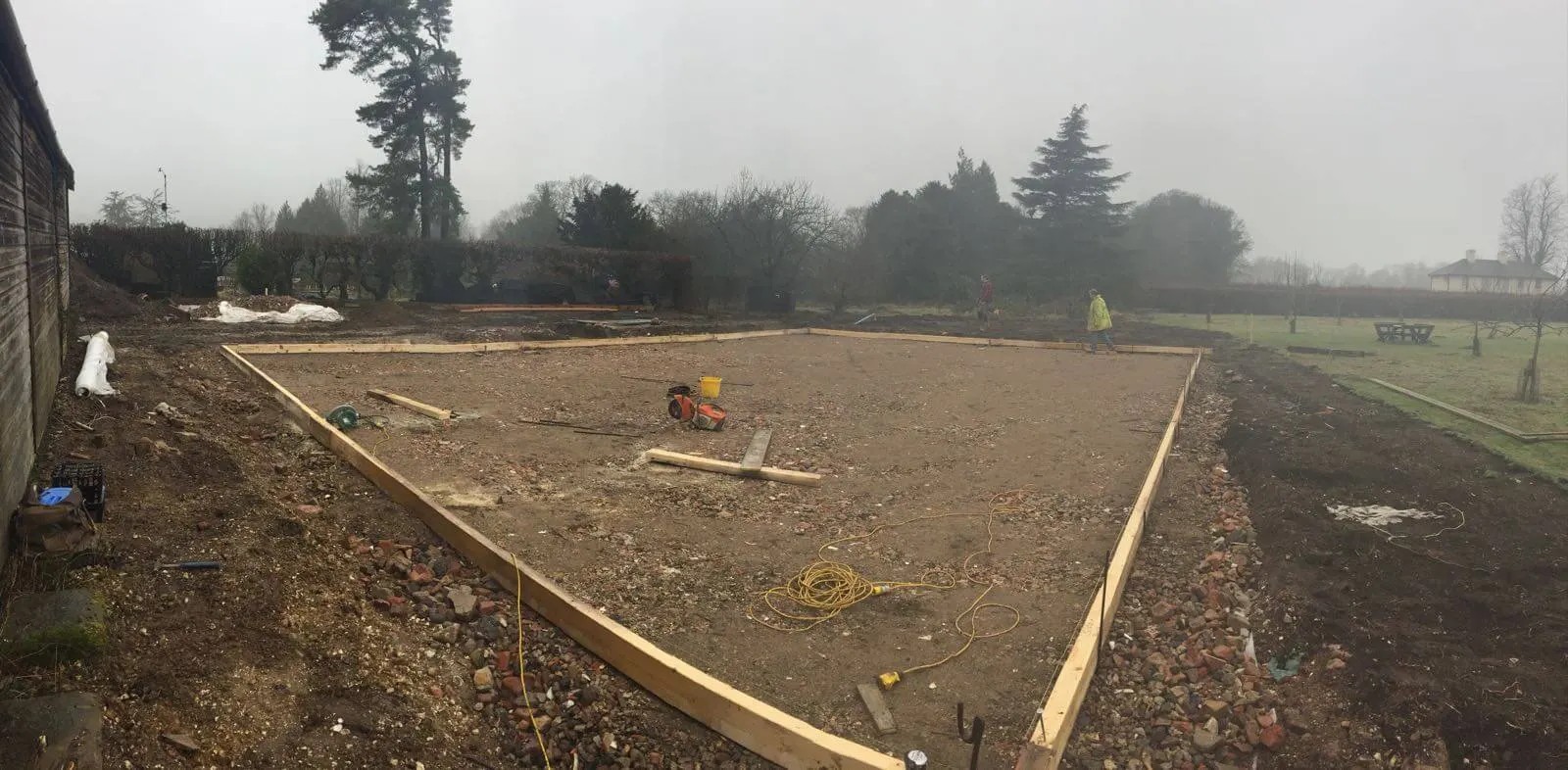 Concrete Base at Polesden Lacey — Great Bookham, Surrey, photo 3