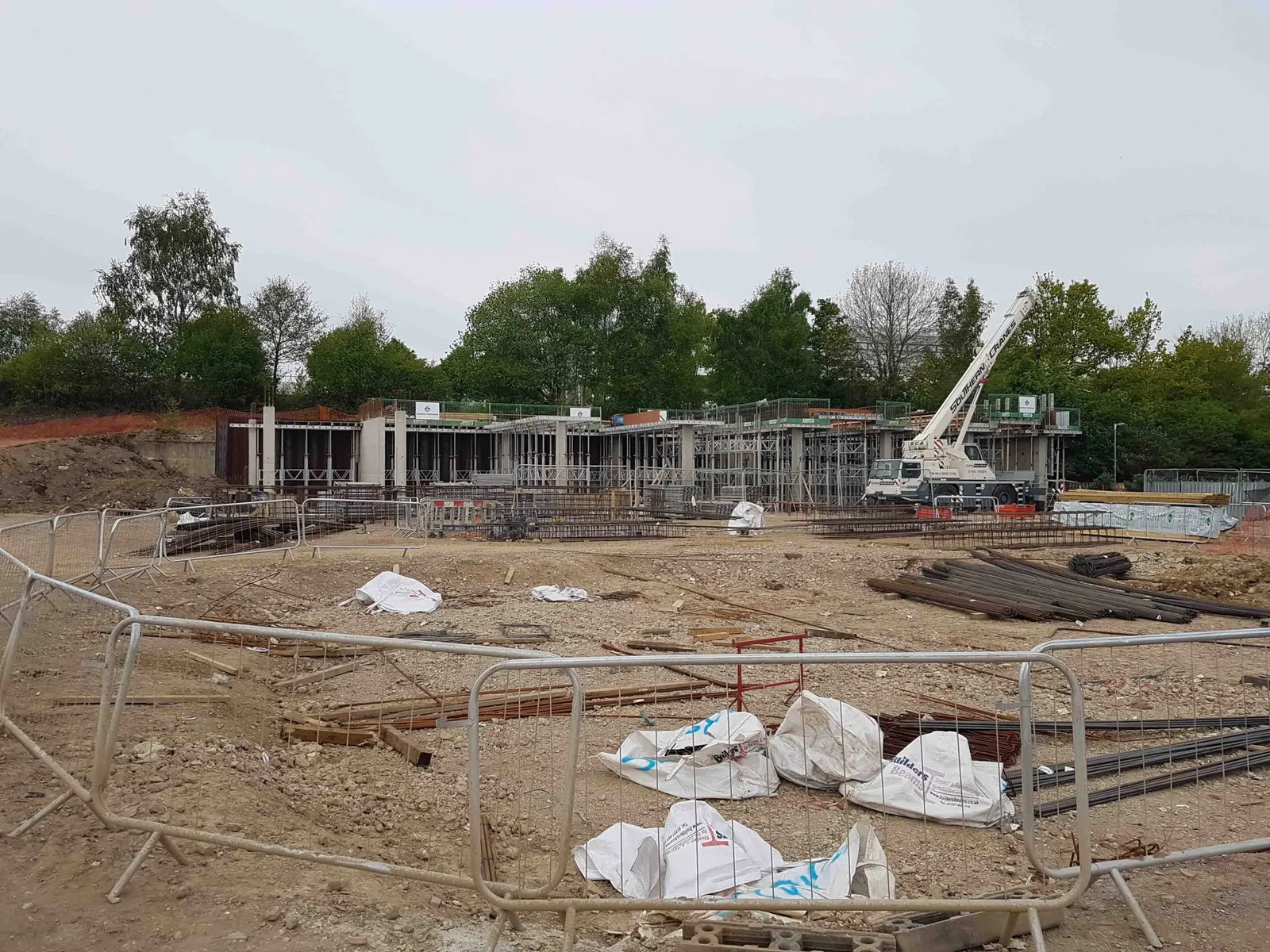 RC Frame for Big Yellow Self Storage, Guildford — Guildford, Surrey, photo 2