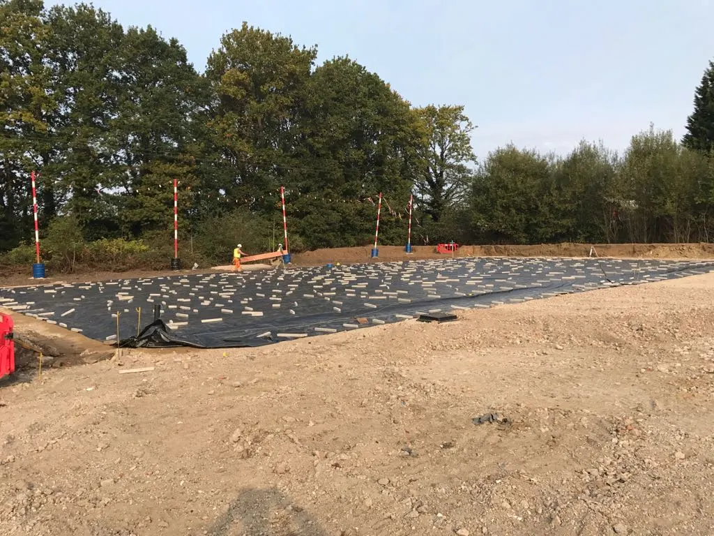 Slab for SJH Plant & Ameresco, Barking — Barking, London